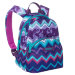 Мини рюкзак Grizzly RS-756-5 Зигзаги фиолетовые